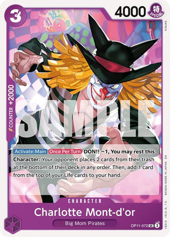 Image for Charlotte Mont-d'or (OP11-072) (A Fist of Divine Speed) - One Piece Card Game