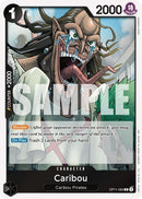 Image for Caribou (OP11-083) (A Fist of Divine Speed) - One Piece Card Game