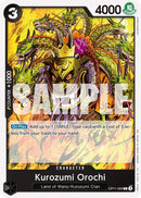 Image for Kurozumi Orochi (OP11-085) (A Fist of Divine Speed) - One Piece Card Game