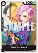 Image for Miss Sarahebi (OP11-087) (A Fist of Divine Speed) - One Piece Card Game