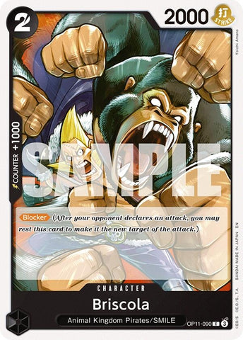 Image for Briscola (OP11-090) (A Fist of Divine Speed) - One Piece Card Game