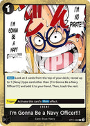 Image for I'm Gonna Be a Navy Officer!!! (OP11-099) (A Fist of Divine Speed) - One Piece Card Game
