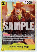 Image for Capone"Gang"Bege (101) (OP11-101) (A Fist of Divine Speed) - One Piece Card Game