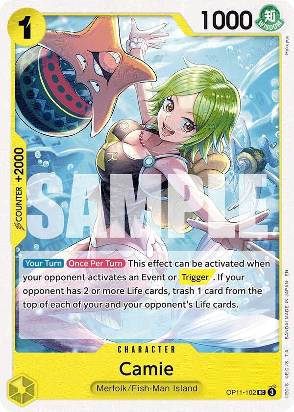 Image for Camie (OP11-102) (A Fist of Divine Speed) - One Piece Card Game