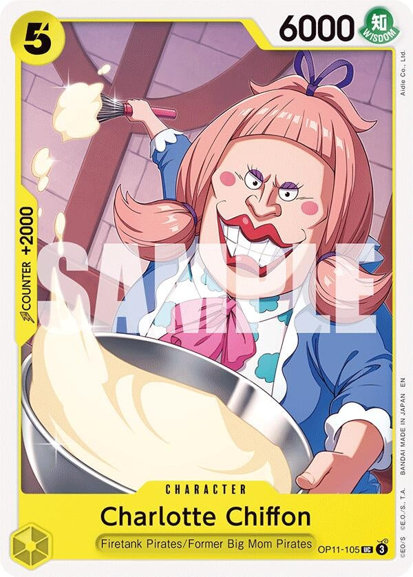 Image for Charlotte Chiffon (OP11-105) (A Fist of Divine Speed) - One Piece Card Game