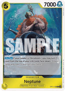 Image for Neptune (OP11-108) (A Fist of Divine Speed) - One Piece Card Game