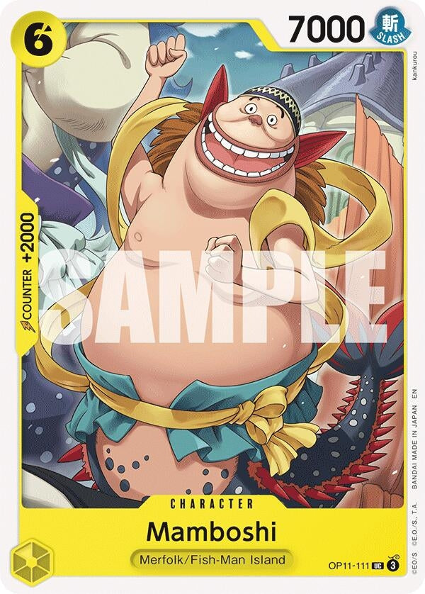 Image for Mamboshi (OP11-111) (A Fist of Divine Speed) - One Piece Card Game