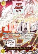 Image for Gum-Gum Fire-Fist Pistol Red Hawk (Alternate Art) (OP11-114) (A Fist of Divine Speed) - One Piece Card Game