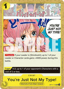 Image for You're Just Not My Type! (OP11-115) (A Fist of Divine Speed) - One Piece Card Game