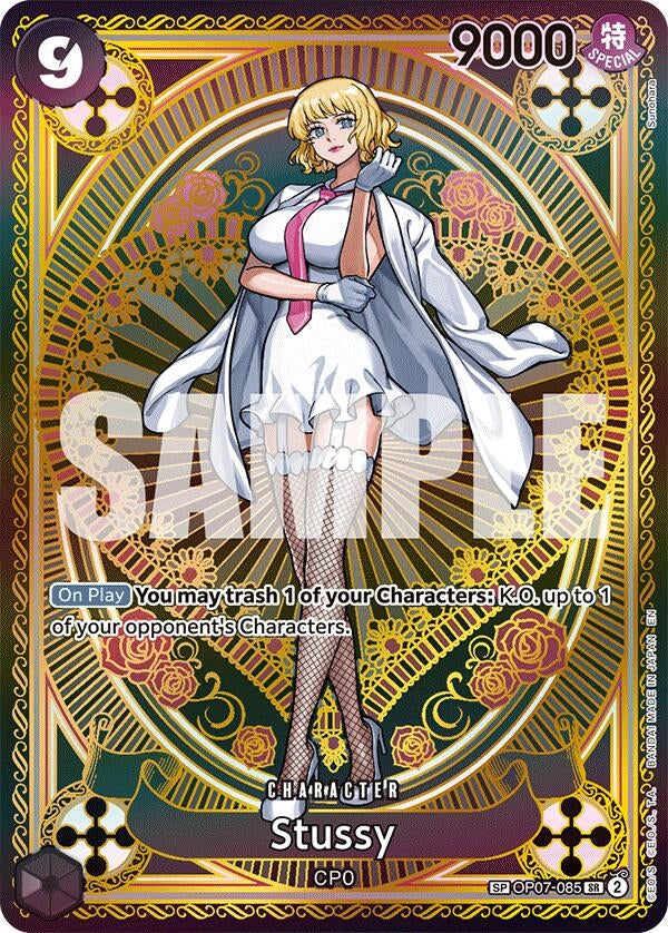 Image for Stussy (SP) (OP07-085) (A Fist of Divine Speed) - One Piece Card Game