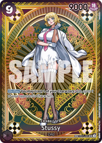 Image for Stussy (SP) (OP07-085) (A Fist of Divine Speed) - One Piece Card Game