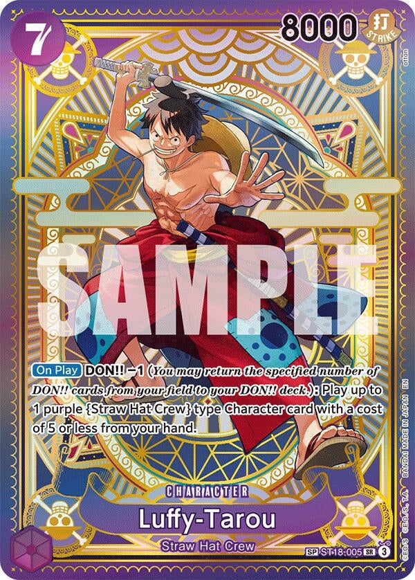 Image for Luffy-Tarou (SP) (ST18-005) (A Fist of Divine Speed) - One Piece Card Game