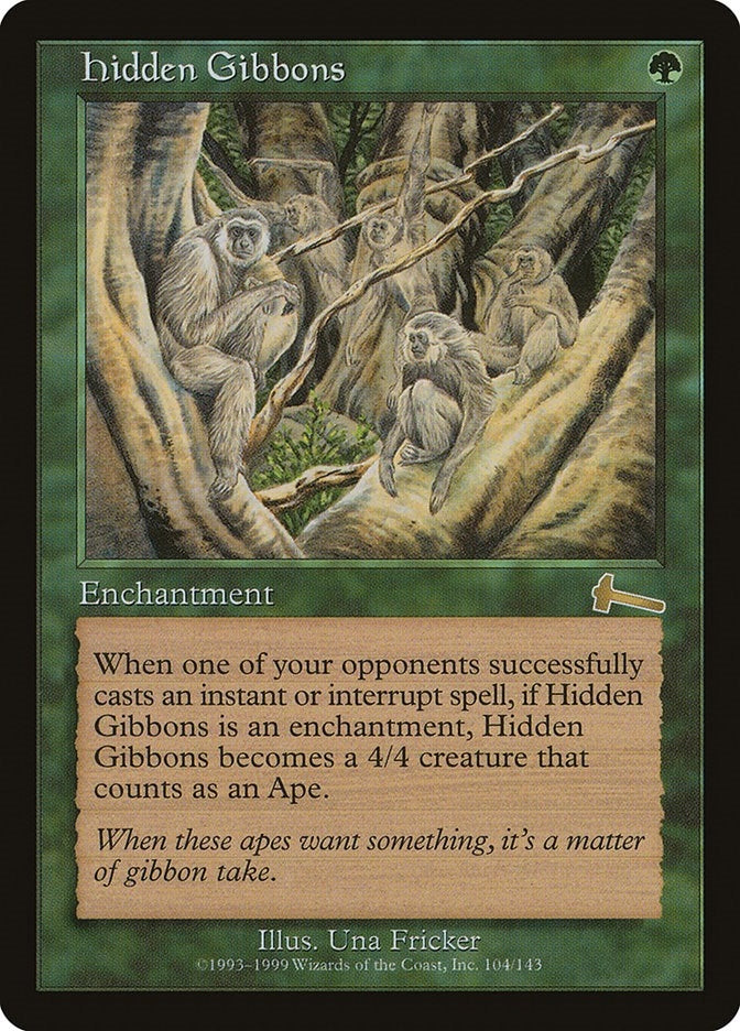 Hidden Gibbons (104) [ULG]