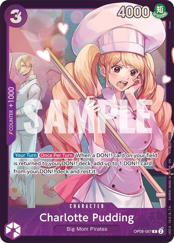 Image for Charlotte Pudding (Store Treasure Cup 2025) (OP08-067) (One Piece Promotion Cards) - One Piece Card Game