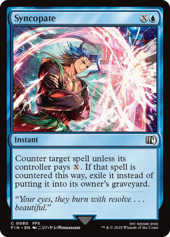 Image for Syncopate (80) (FINAL FANTASY) - Magic: The Gathering