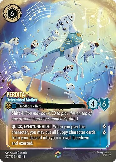 Image for Perdita - Determined Mother (Enchanted) (207/204) - Disney Lorcana