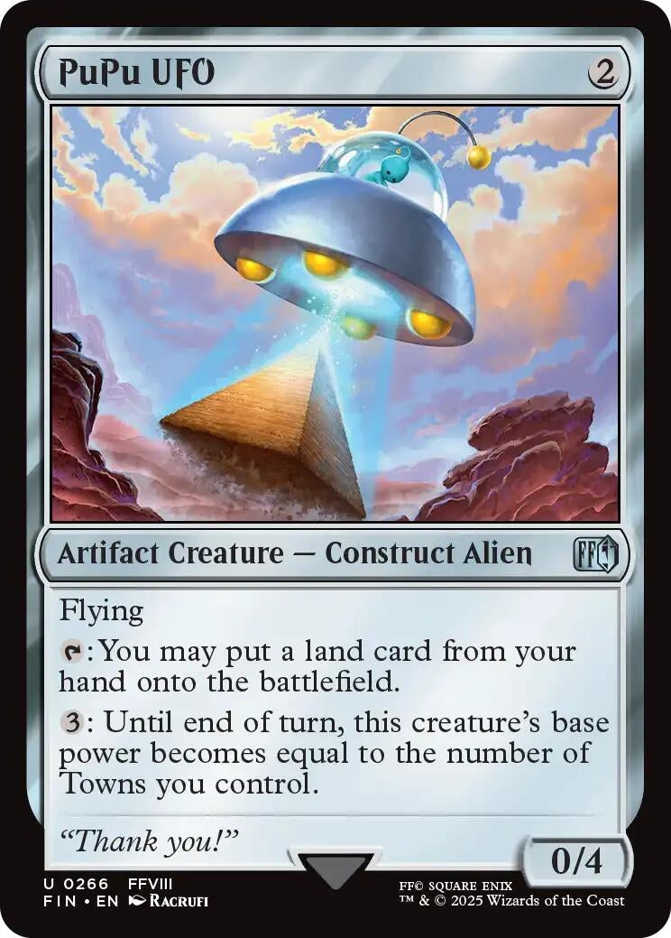 Image for PuPu UFO (266) (FINAL FANTASY) - Magic: The Gathering