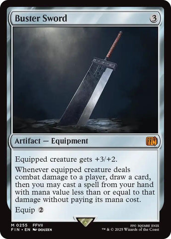 Image for Buster Sword (255) (FINAL FANTASY) - Magic: The Gathering