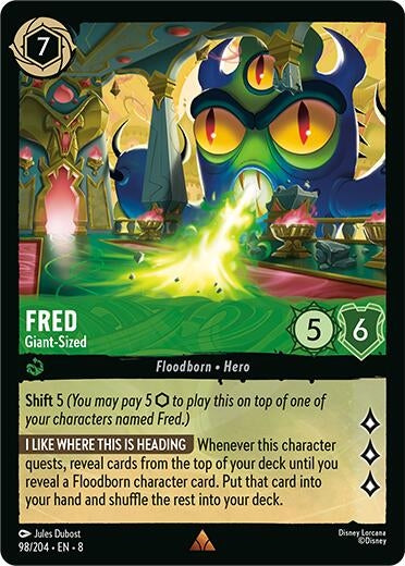Image for Fred - Giant-Sized (98/204) - Disney Lorcana