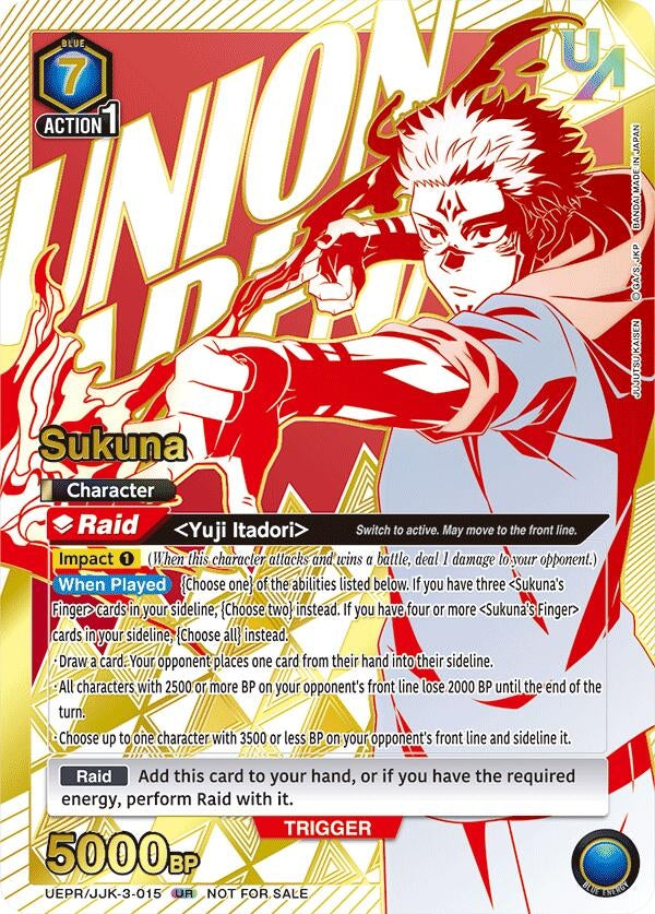 Image for Sukuna (UEPR/JJK-3-015) - Union Arena