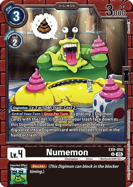 Image for Numemon (EX9-050 U) (Versus Monsters) (EX-09) - Digimon Card Game