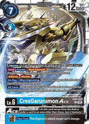 Image for CresGarurumon ACE (EX9-020 R) (Versus Monsters) (EX-09) - Digimon Card Game