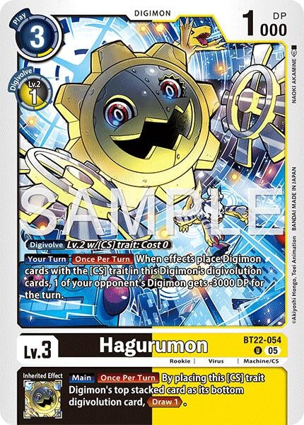 Image for Hagurumon (BT22-054 U) (Cyber Eden) (BT-22) - Digimon Card Game