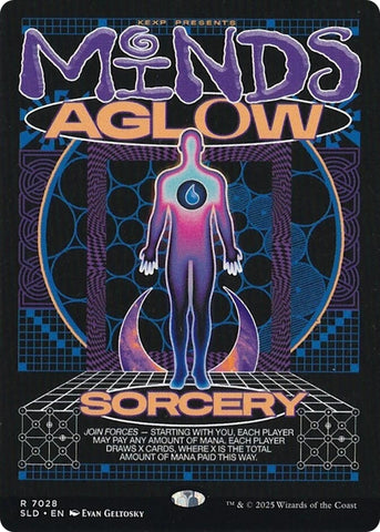 Image for Minds Aglow (7028) (Secret Lair Drop Series) - Magic: The Gathering