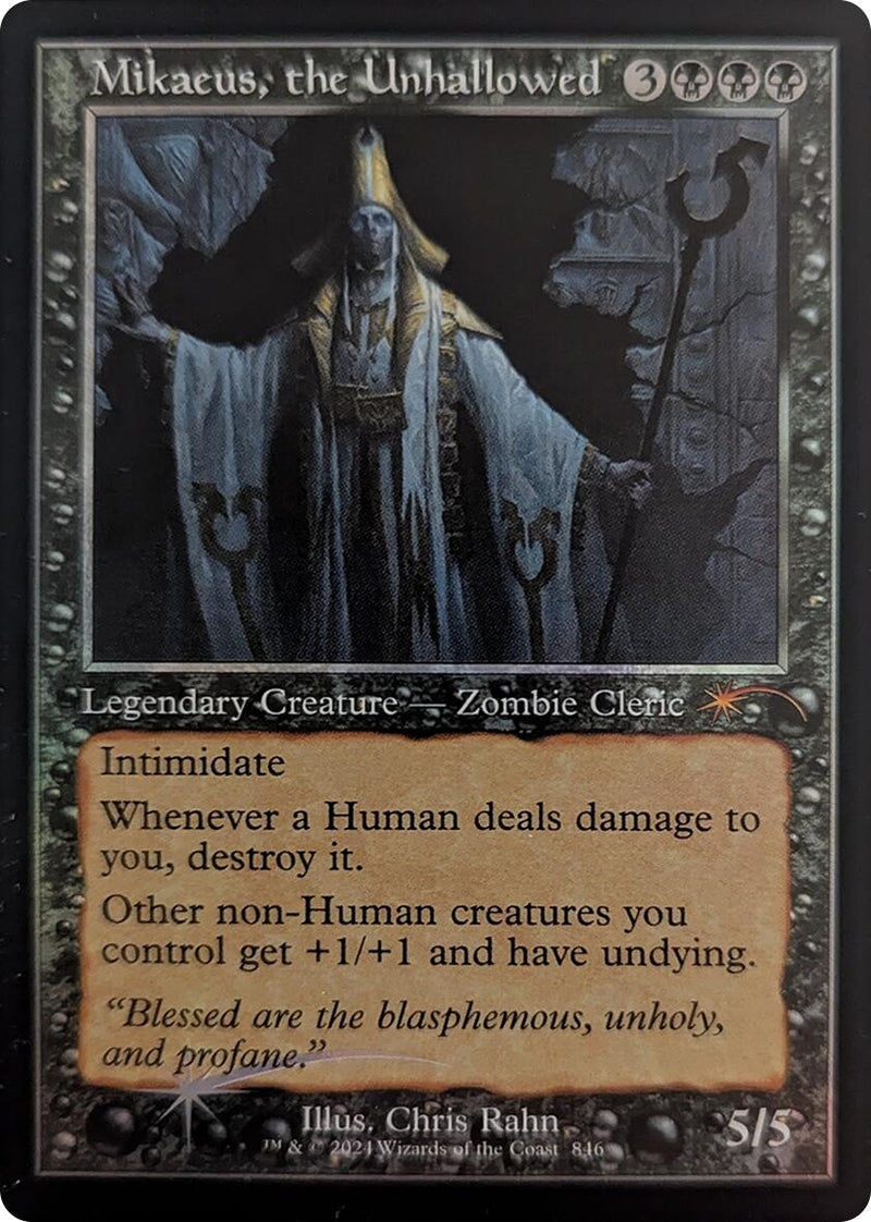 Image for Mikaeus, the Unhallowed (Retro Frame) (846) (Secret Lair Drop Series) - Magic: The Gathering