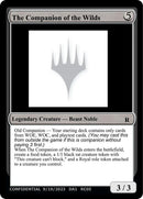 Image for The Companion of the Wilds - Magic: The Gathering
