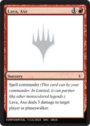 Image for Lava, Axe - Magic: The Gathering