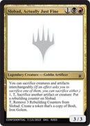 Image for Slobad, Actually Just Fine - Magic: The Gathering
