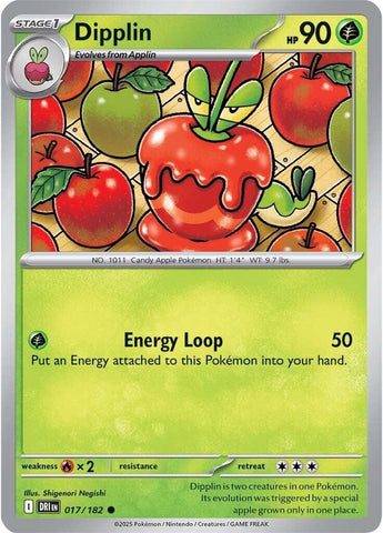 Image for Dipplin (017/182) (SV10: Destined Rivals) - Pokemon