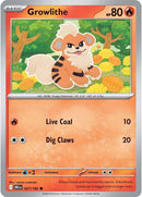 Image for Growlithe (027/182) (SV10: Destined Rivals) - Pokemon