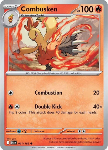 Image for Combusken (041/182) (SV10: Destined Rivals) - Pokemon