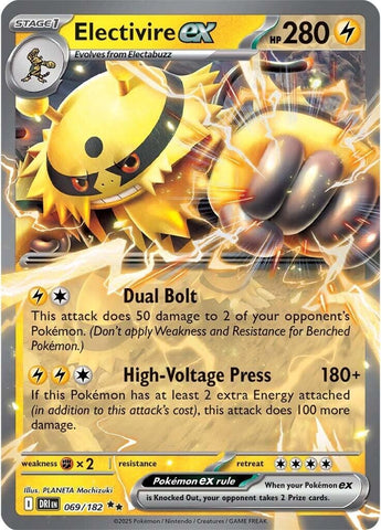 Image for Electivire ex (069/182) (SV10: Destined Rivals) - Pokemon