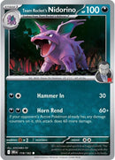Image for Team Rocket's Nidorino (118/182) (SV10: Destined Rivals) - Pokemon