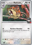 Image for Team Rocket's Raticate (148/182) (SV10: Destined Rivals) - Pokemon