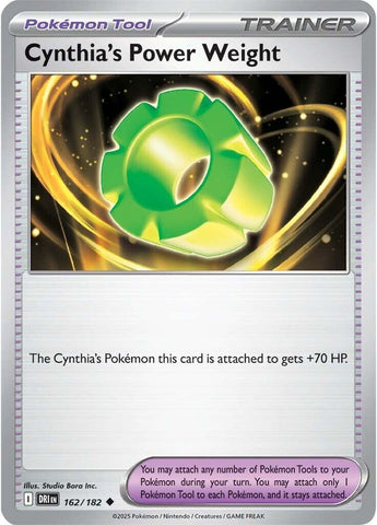 Image for Cynthia's Power Weight (162/182) (SV10: Destined Rivals) - Pokemon