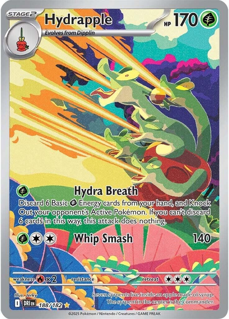 Image for Hydrapple (188/182) (SV10: Destined Rivals) - Pokemon
