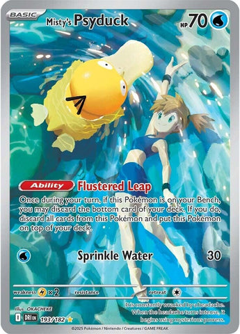 Image for Misty's Psyduck (193/182) (SV10: Destined Rivals) - Pokemon