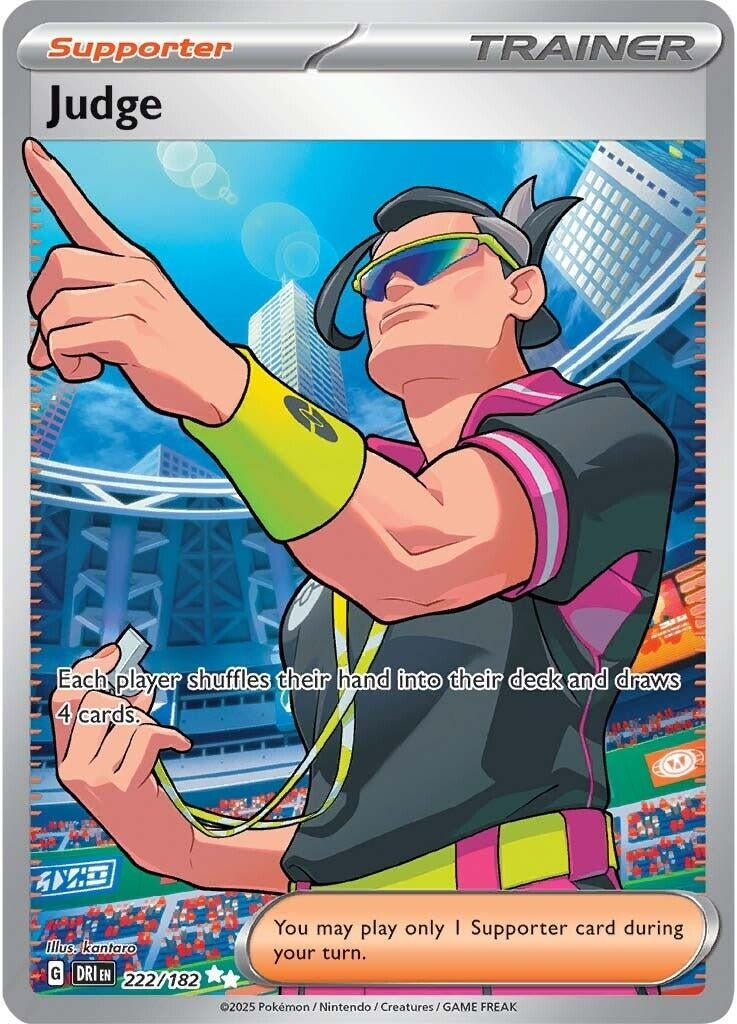 Image for Judge (222/182) (SV10: Destined Rivals) - Pokemon