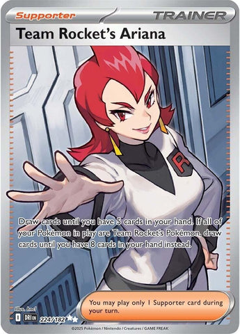 Image for Team Rocket's Ariana (224/182) (SV10: Destined Rivals) - Pokemon
