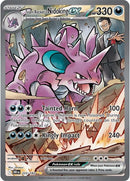 Image for Team Rocket's Nidoking ex (233/182) (SV10: Destined Rivals) - Pokemon