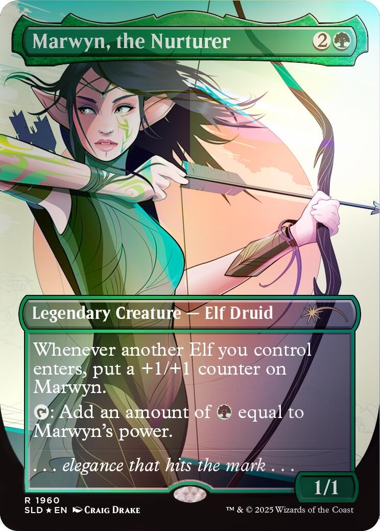 Image for Marwyn, the Nurturer (1960) (Secret Lair Drop Series) - Magic: The Gathering