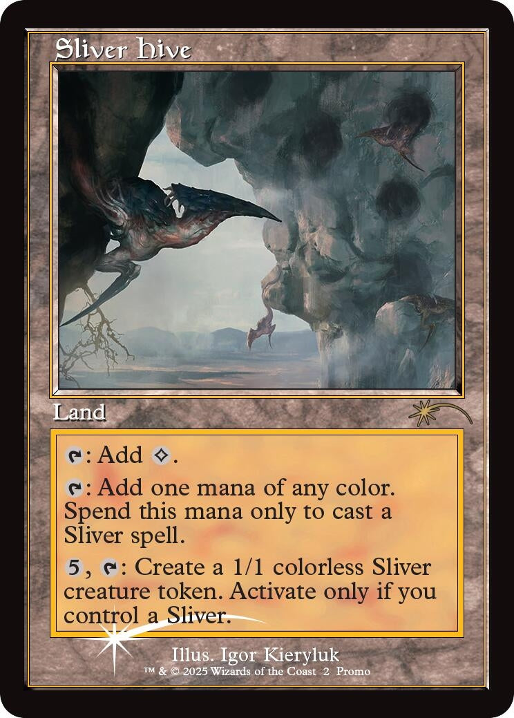 Image for Sliver Hive (Retro Frame) (2) (Secret Lair Drop Series) - Magic: The Gathering