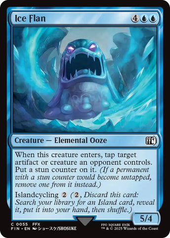 Image for Ice Flan (55) (FINAL FANTASY) - Magic: The Gathering