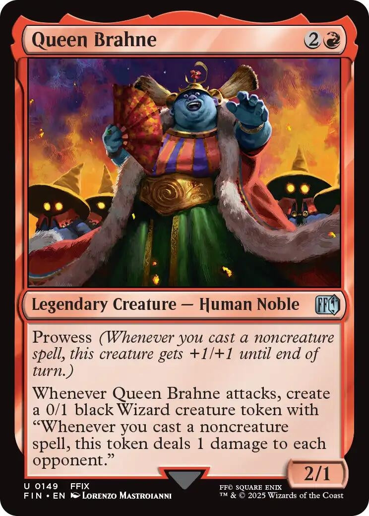 Image for Queen Brahne (149) (FINAL FANTASY) - Magic: The Gathering