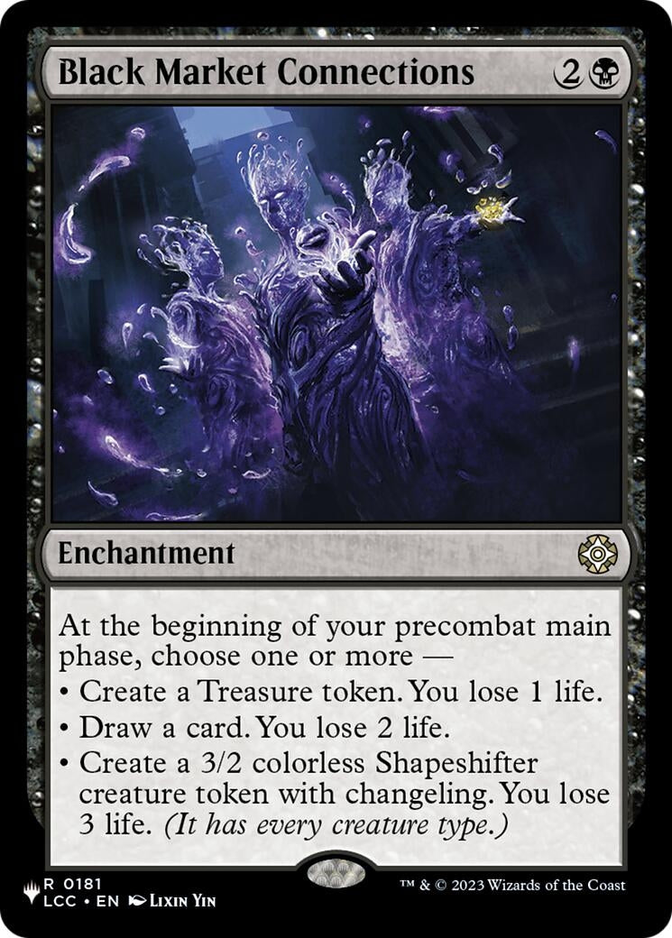 Image for Black Market Connections (181) (The List Reprints) - Magic: The Gathering