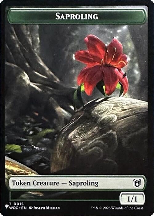 Image for Saproling // Ape Double-Sided Token (15 // 10) - Magic: The Gathering